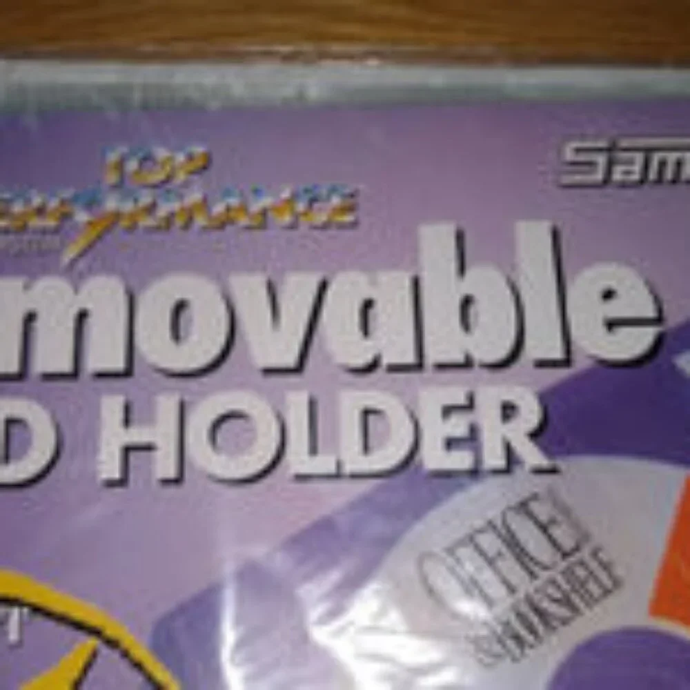 Samsill Top Performance System Removable CD Holder Vinyl 10/ Pack set x 4 New